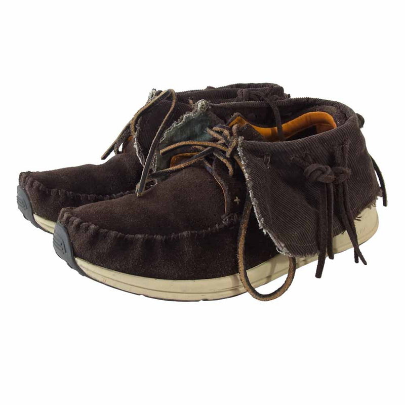 夏・お店屋さん limited VISVIM FBT サイズ9.5 モカシン スエード 茶