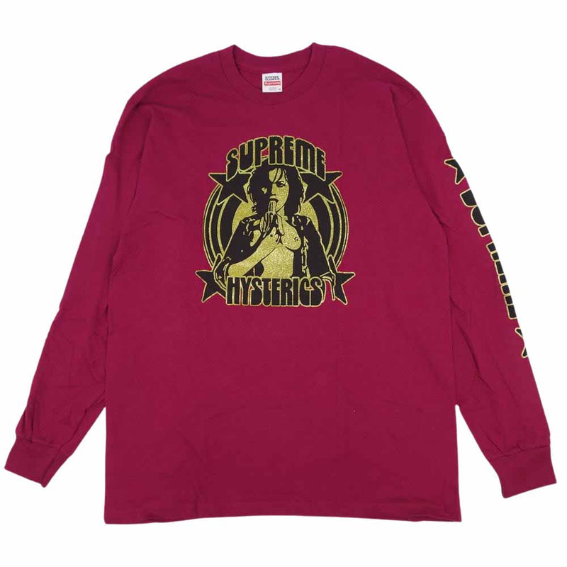 supreme hysteric glamour l/s L magenta - library.iainponorogo.ac.id