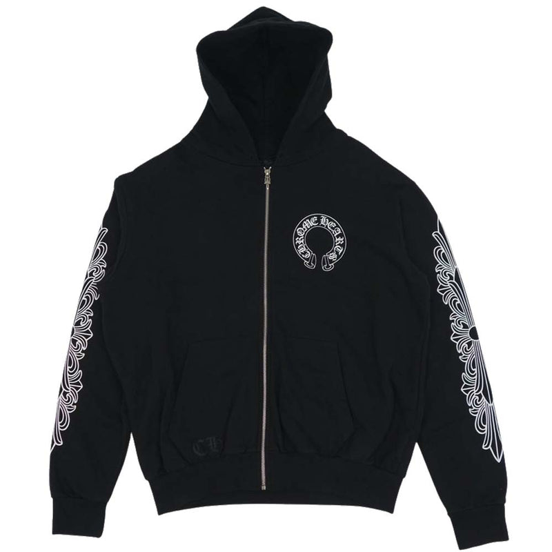 Chrome Hearts クロムハーツ zipパーカー 黒-