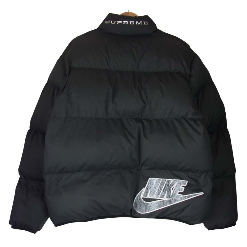 Supreme シュプリーム Nike Reversible Puffy Jacket リバーシブル パフィー ブラック系 L【中古】