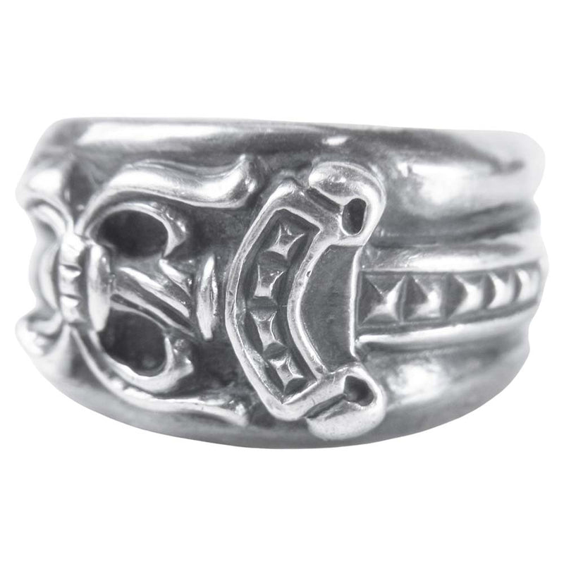 CHROME HEARTS クロムハーツ（原本無） DAGGER RING オールド ダガー リング シルバー系 18～19号程度【中古】