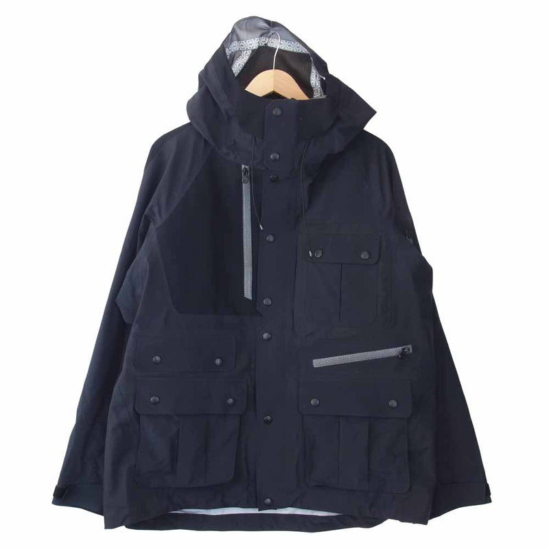 WHITE MOUNTAINEERING ホワイトマウンテニアリング WM1873209 GORE-TEX LUGGAGE MOUNTAIN  PARKA ゴアテックス マウンテン パーカー ダークネイビー系 4【中古】