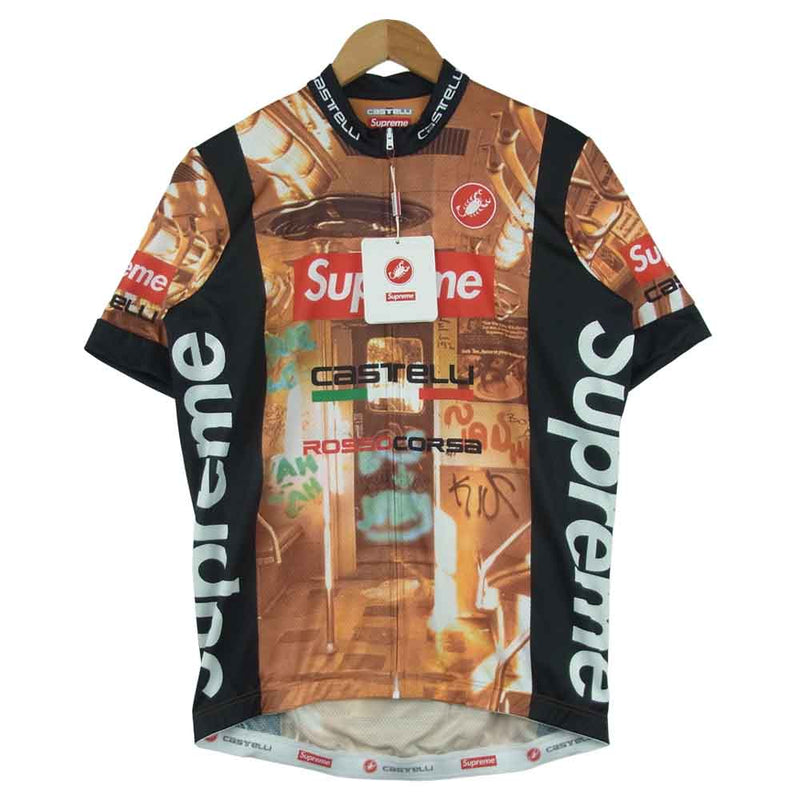 サイクルジャージ】Supreme シュプリーム カステリ サイクルジャージL-