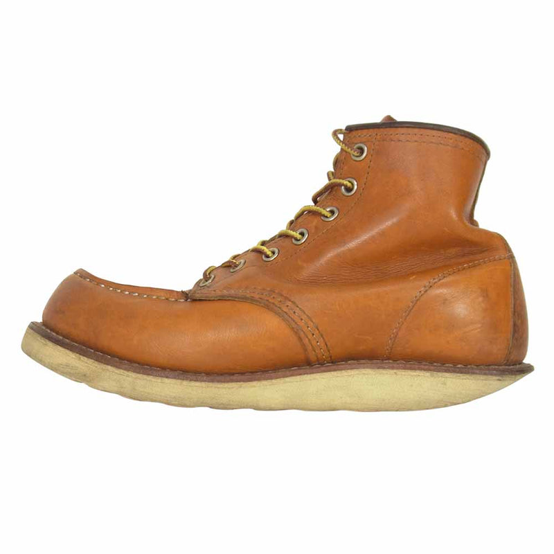 RED WING レッドウィング 9875 Irish Setter アイリッシュセッター 犬タグ モックトゥ ブーツ ブラウン系 6 1/2E【中古】