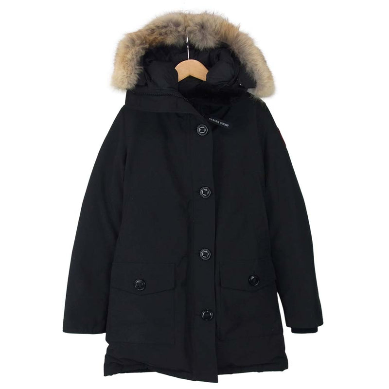 CANADA GOOSE カナダグース 2603JL BRONTE PARKA ブロンテ パーカ ブラック系 XS【中古】