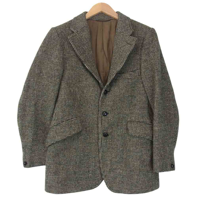 ANATOMICA アナトミカ 530-442-06 ハリスツイード Harris Tweed DUNN JACKET 3B ツイード ジャケット  カーキ系 36【中古】