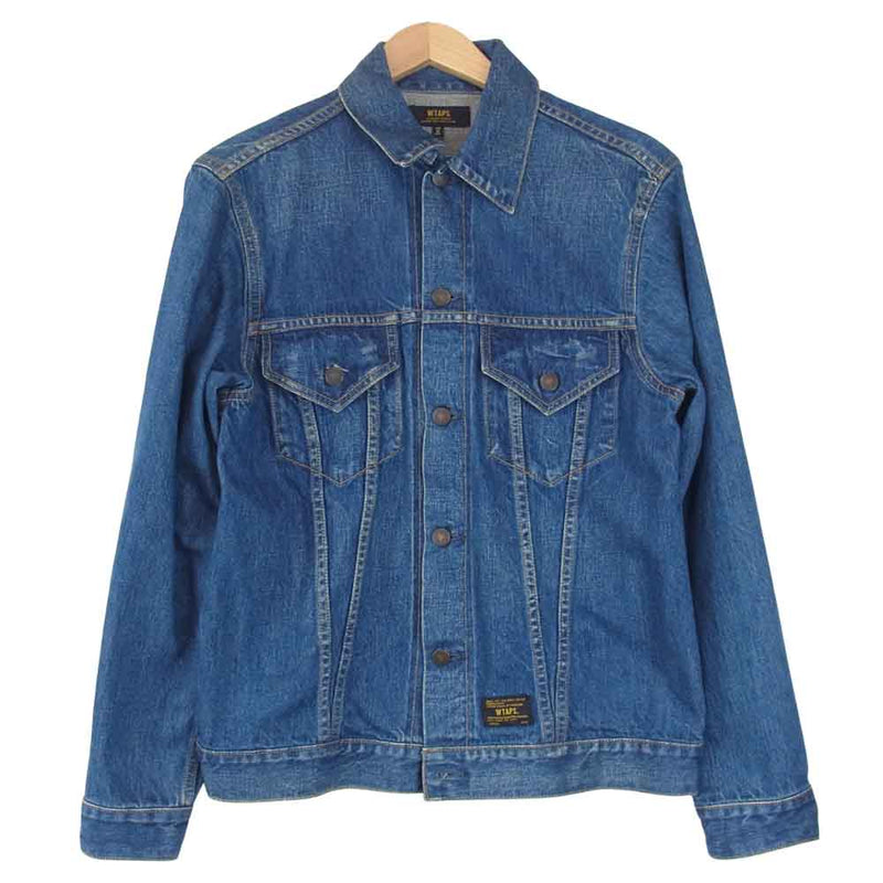 WTAPS ダブルタップス 15SS 151GWDT-JKM04 DENIM JK 裏ロゴ プリント