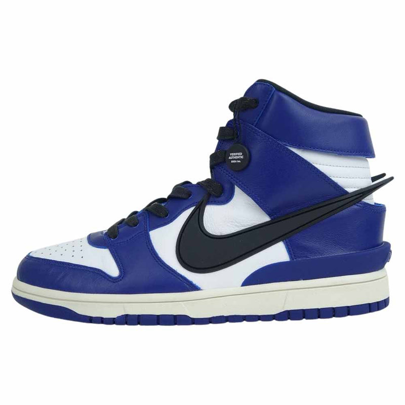 日本正規代理店品 美品 AMBUSH × NIKE DUNK HIGH "DEEP ROYAL" asakusa.sub.jp