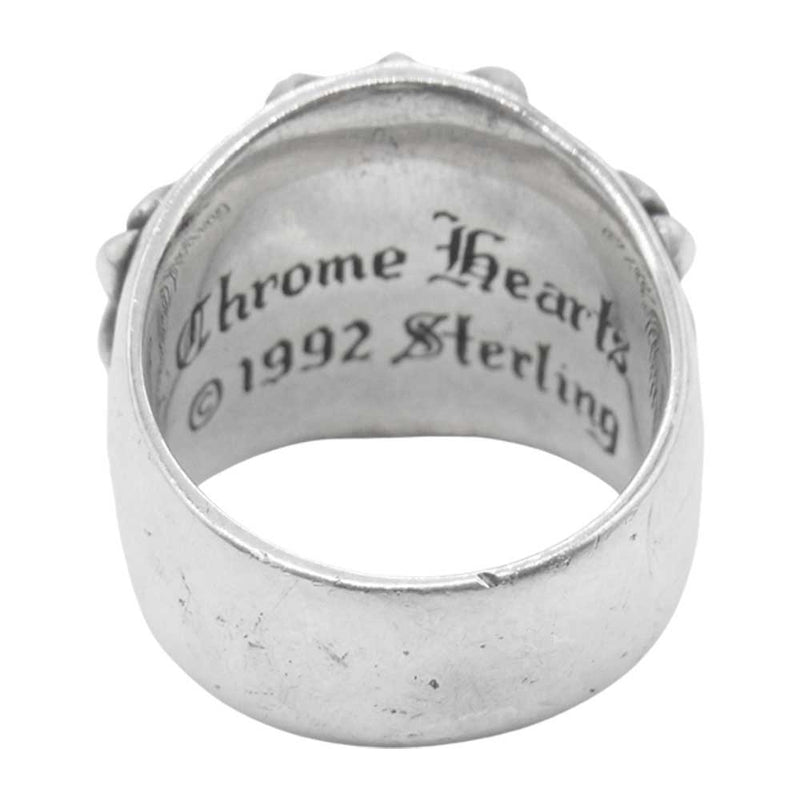 CHROME HEARTS クロムハーツ（原本無） KEEPER RING キーパー リング シルバー系 19号【中古】