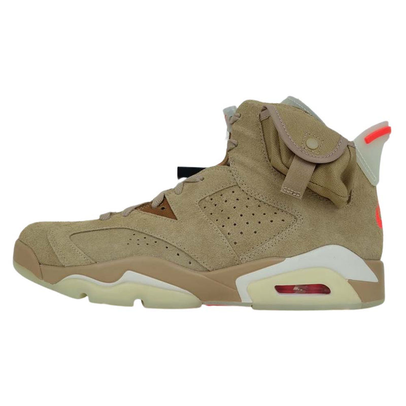 未使用 NIKE Travis Scott × Air Jordan 6 カーキ | vrealitybolivia.com