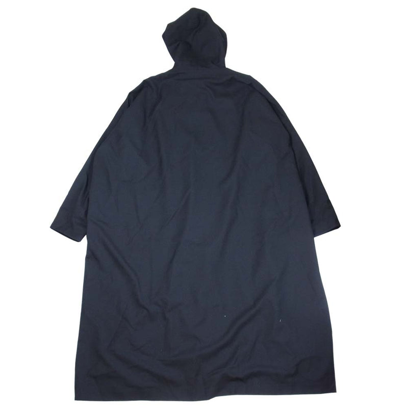 Yohji Yamamoto ヨウジヤマモト GroundY 21AW GM-D03-100 T/W Gabardine Big Hoody Coat  TWギャバジン ビッグ フーディ コート ブラック系 3【新古品】【未使用】【中古】