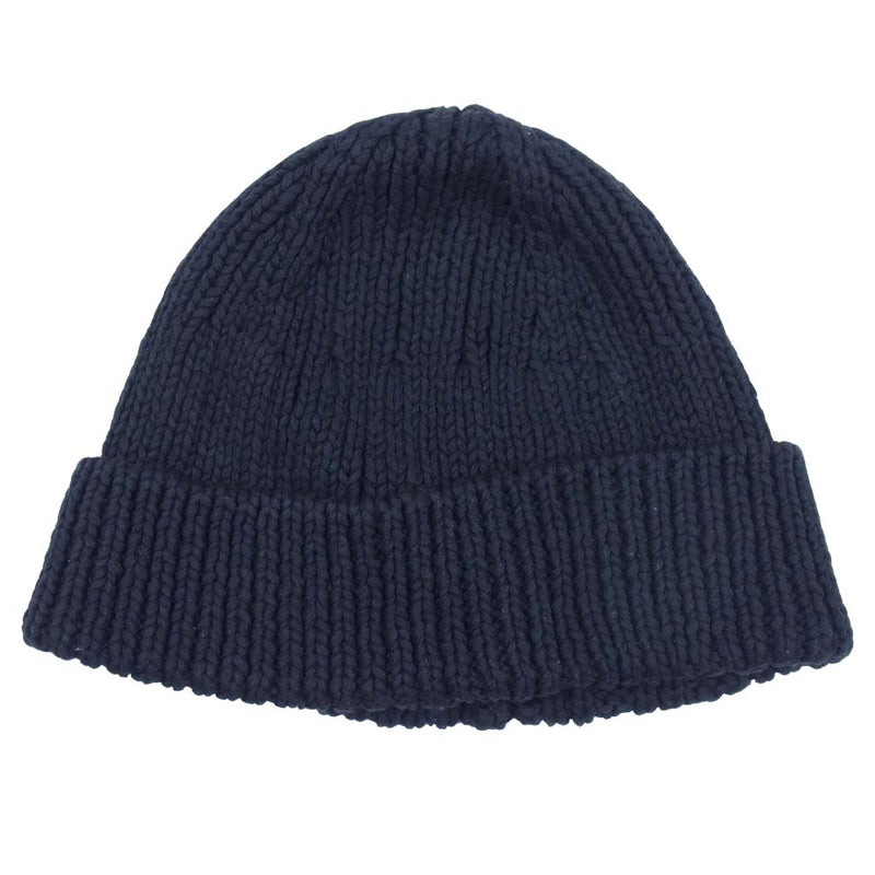 VISVIM ビズビム 18AW 0118203003026 KNIT CAP ニット キャップ コットン リネン ブラック系【中古】