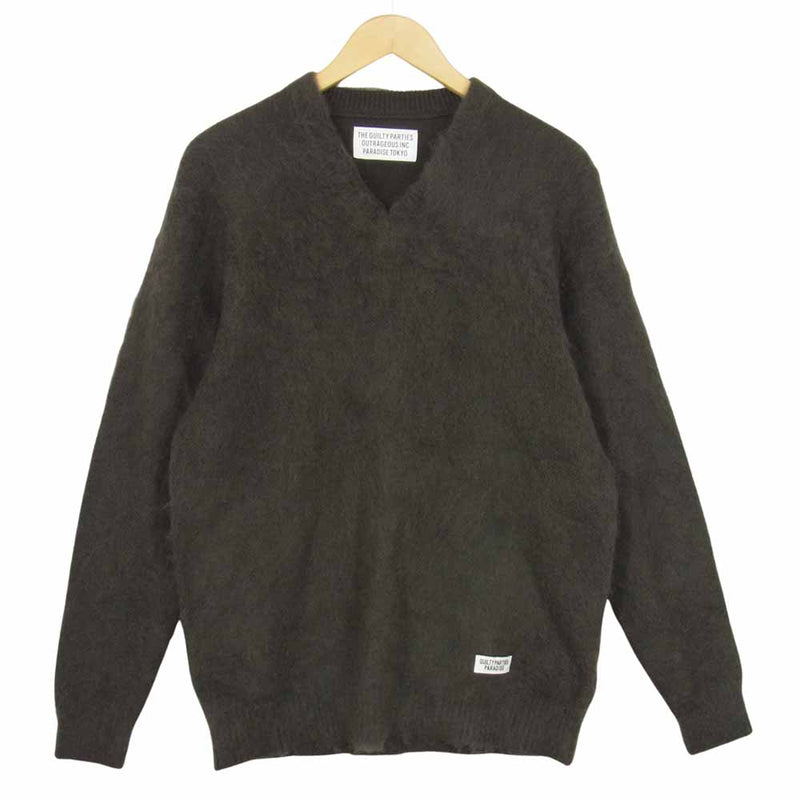 18FW WACKO MARIA mohair sweater L | labiela.com