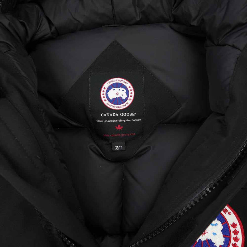 CANADA GOOSE カナダグース 4567JM 国内正規品 グリフィンタグ CITADEL シタデル ダウン ジャケット ブラック系 XS【中古】