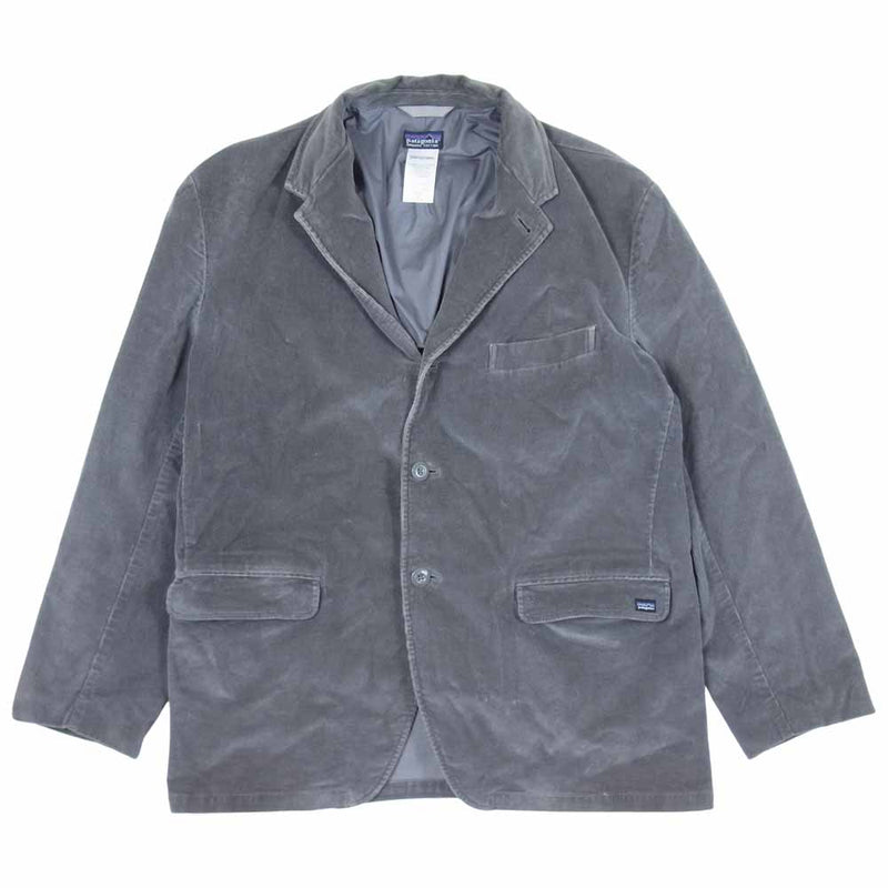 patagonia パタゴニア 08AW SPOKEN WORD JACKET スポークン ワード コーデュロイ ジャケット グレー系 L【中古】