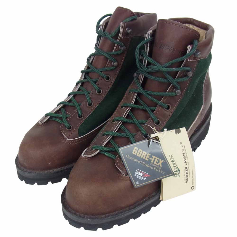 Danner ダナー 30600X 黒タグ USA製 DJ EXPLORER GORE-TEX エクスプローラー ゴアテックス ブラウン系  US9【極上美品】【中古】