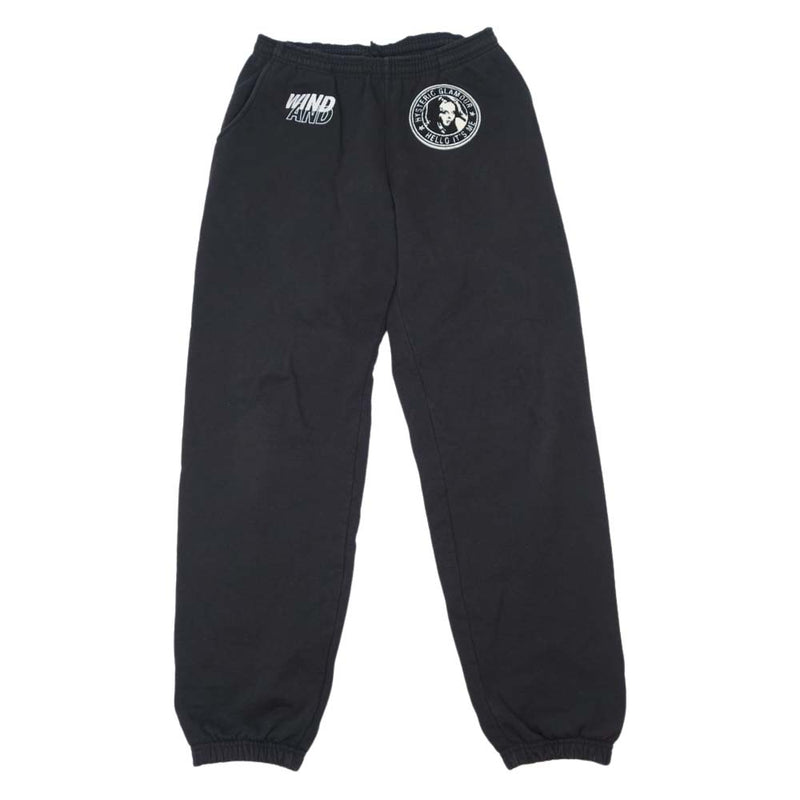 HYS X wind and sea SWEAT PANTS / BLACK-silversky-lifesciences.com