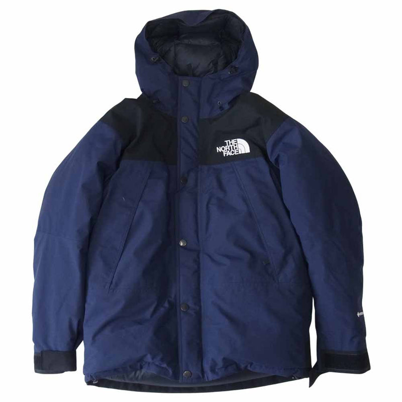 THE NORTH FACE ノースフェイス ND91930 MOUNTAIN DOWN JACKET マウンテン ダウン GORE-TEX  ゴアテックス ネイビー系 M【中古】