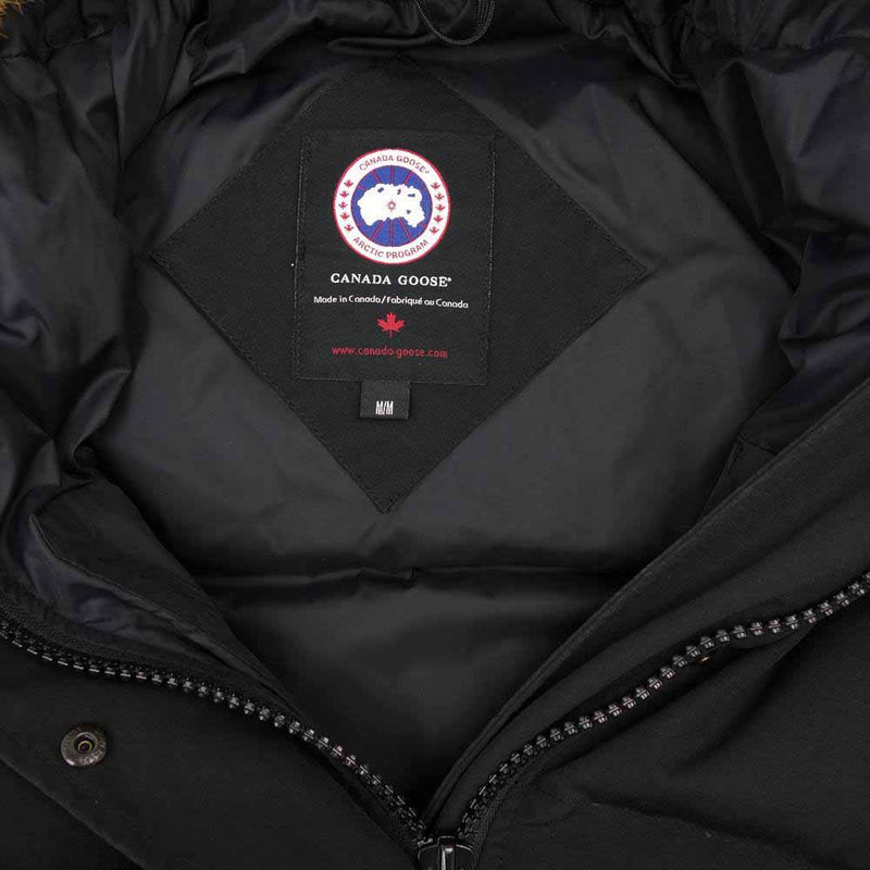 CANADA GOOSE カナダグース 2302JL 国内正規品 グリフィンタグ MACKENZIE PARKA マッケンジー パーカー ブラック系  M【中古】