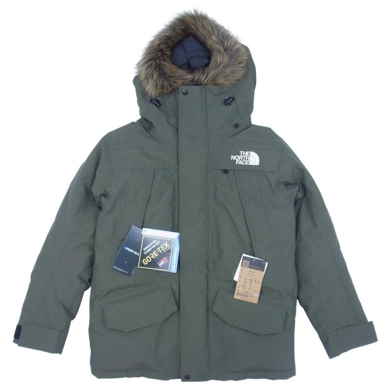 THE NORTH FACE ノースフェイス 20AW ND92032 ANTARCTICA PARKA アンタークティカ パーカー ダウンジャケット  カーキ系 M【新古品】【未使用】【中古】