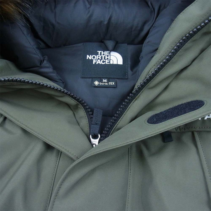 THE NORTH FACE ノースフェイス 20AW ND92032 ANTARCTICA PARKA アンタークティカ パーカー ダウンジャケット  カーキ系 M【新古品】【未使用】【中古】