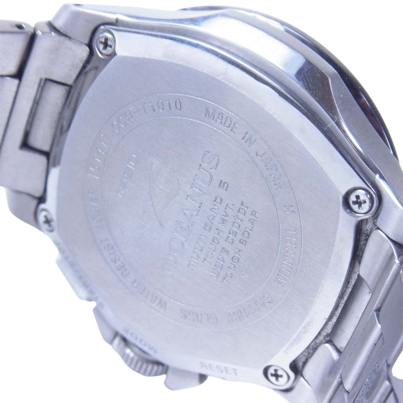 熱い販売 CASIO CASIOのオシアナスOCW-T1010-1AJF マルチ カシオ