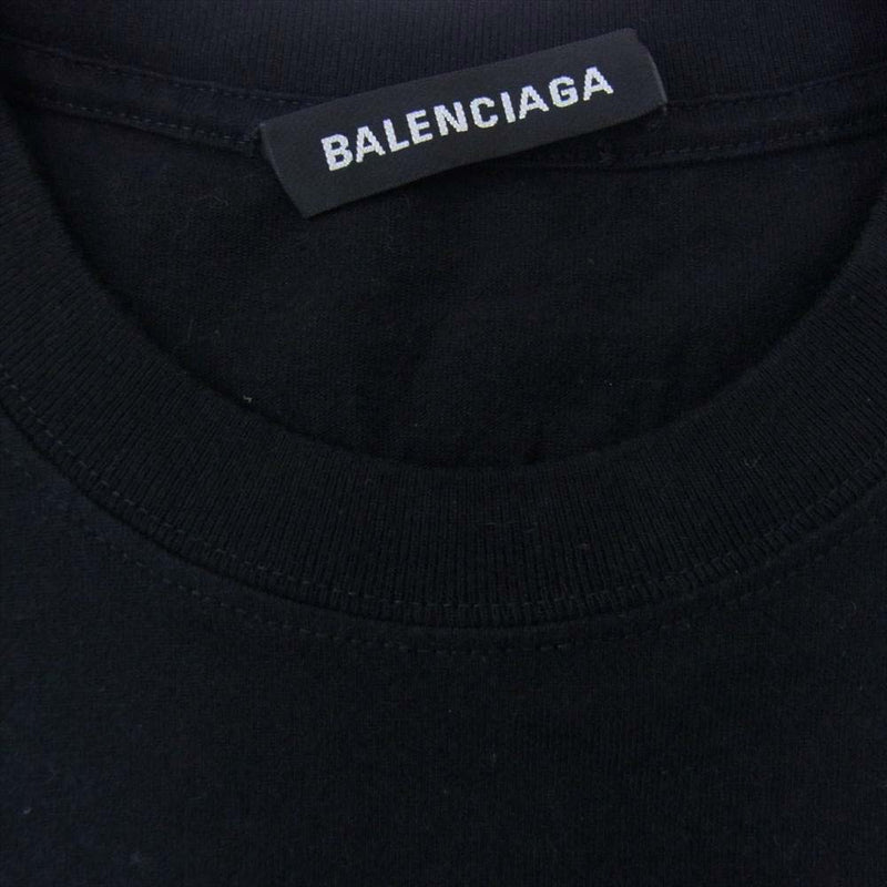 りますので バレンシアガ BALENCIAGA 刺繍ロゴTシャツ U2rlM