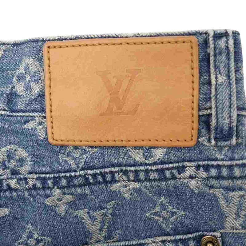 70％OFF】 LOUISVUITTON ルイヴィトン デニムパンツ ライトブルー