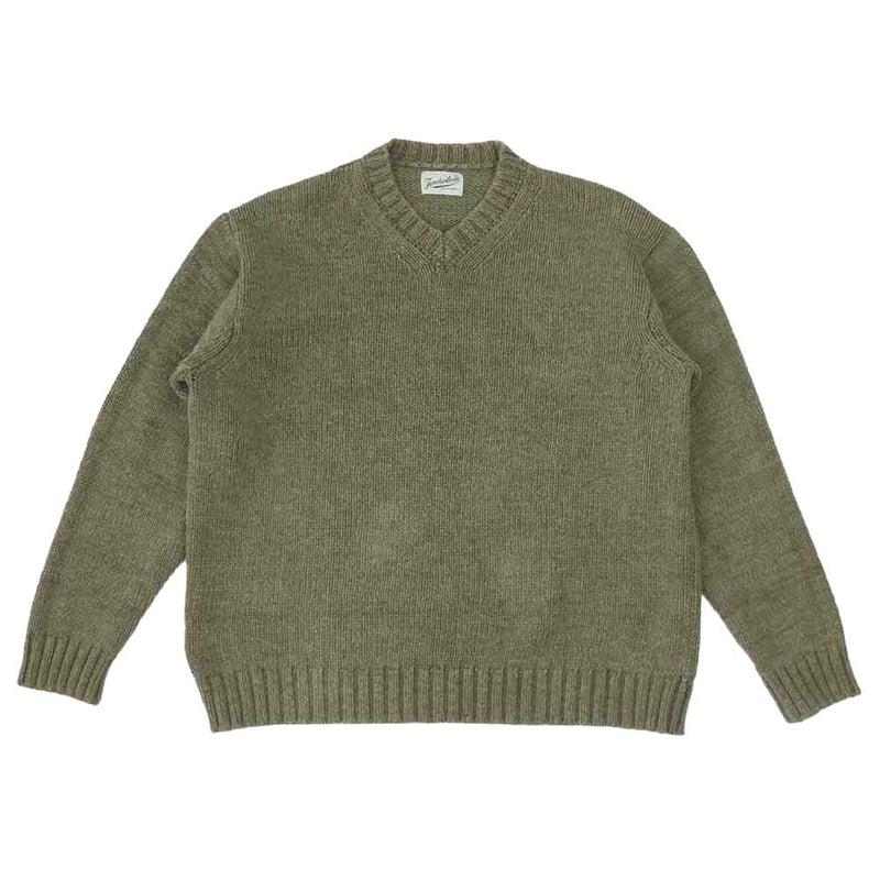 大特価!! TENDERLOIN テンダーロイン V-NECK KNIT Sサイズ