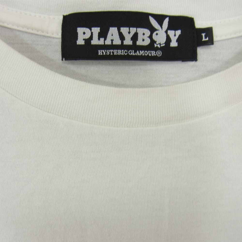 2022春夏新色】 HYSTERIC GLAMOUR×PLAY BOY ASHLEY Tシャツ