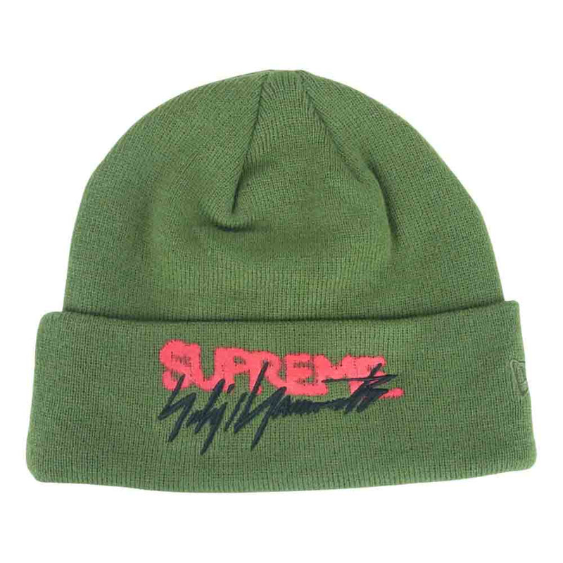 Supreme シュプリーム 20AW yohji Yamamoto × NEW ERA Beanie ヨウジ ヤマモト ニューエラ ビーニー  グリーン系【中古】