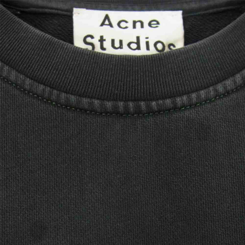 SALE／68%OFF】 新品 ACNE STUDIOS アクネ 刺繍スウェット ボルドー