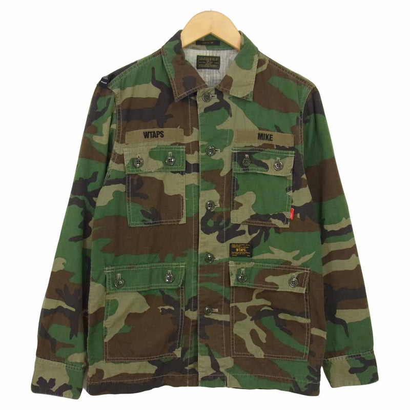 美品】WTAPS JUNGLE ダブルタップス カモ ジャングルシャツ | www