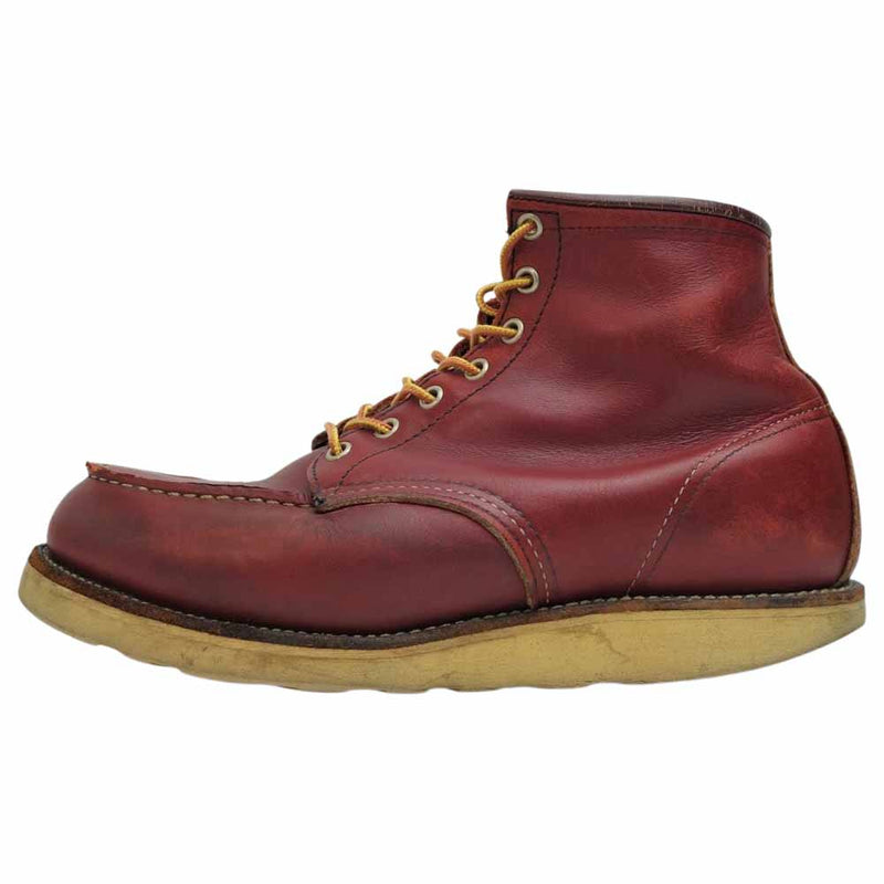 RED WING レッドウィング 8875 四角犬タグ CLASSIC MOC TOE クラシック モックトゥ ブーツ ブラウン系【中古】