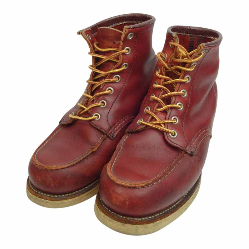 RED WING レッドウィング 8875 四角犬タグ CLASSIC MOC TOE クラシック モックトゥ ブーツ ブラウン系【中古】