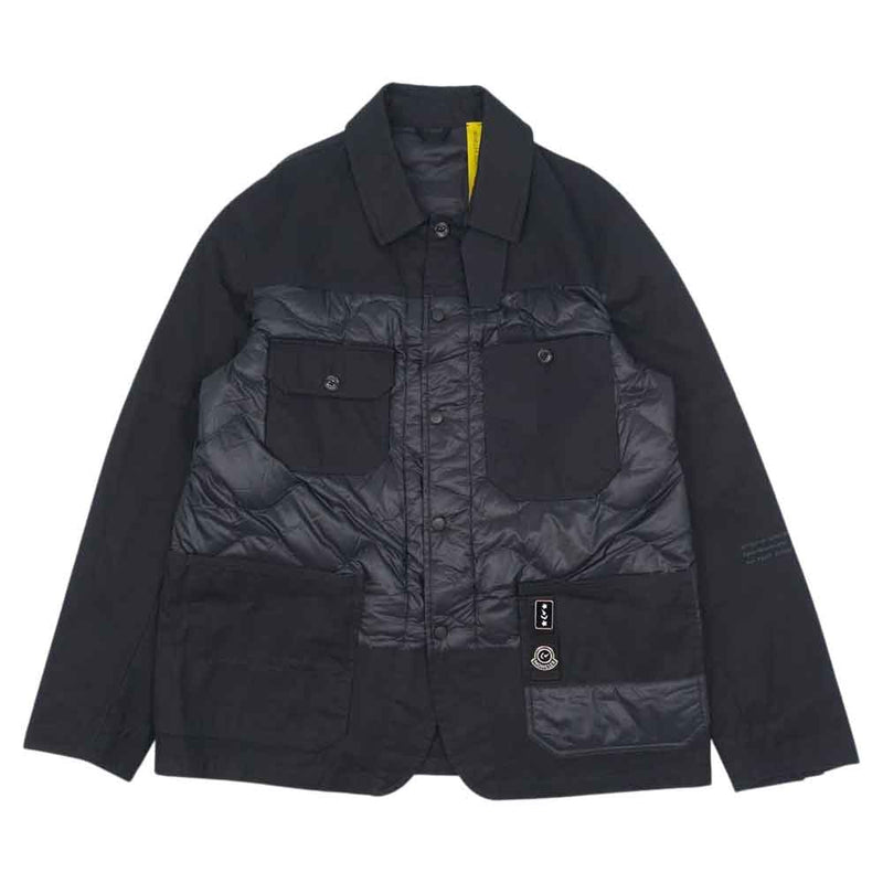 MONCLER モンクレール 21AW G209U1A00012M1292 7 Genius × Fragment Hiroshi Fujiwara  Achird アチルド ショート ダウン ジャケット ブラック系 col999 3【新古品】【未使用】【中古】