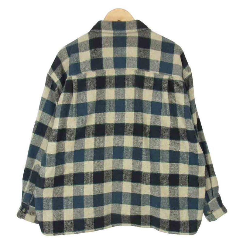 DESCENDANT ディセンダント VANNING CHECK LS SHIRT チェック ヘビー