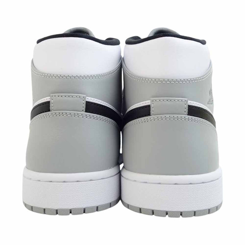 NIKE ナイキ 554724-092 AIR JORDAN 1 MID LIGHT SMOKE GRAY エア