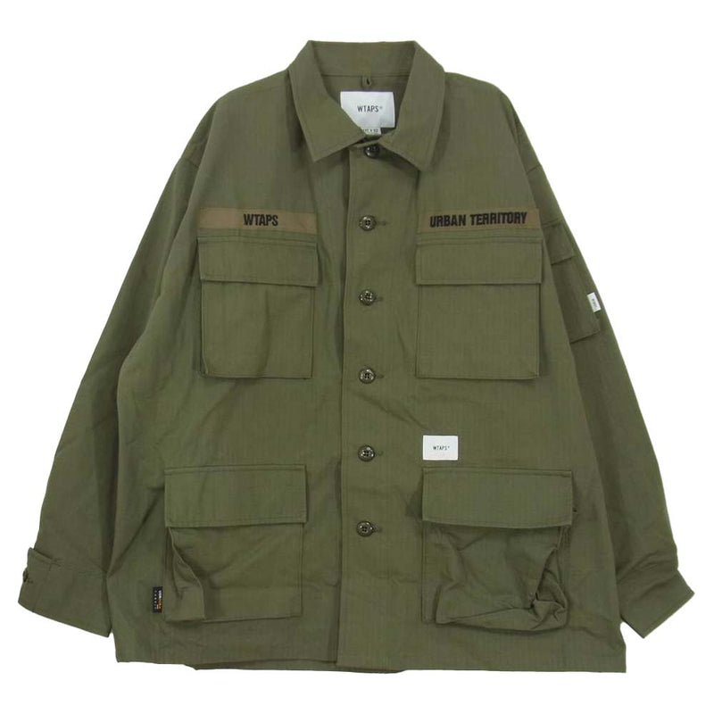 名作　WTAPS JUNGLE LS ダブルタップス ジャングルシャツ M