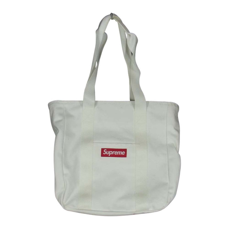 大特価!! シュプリーム Supreme canvas tote bag Black