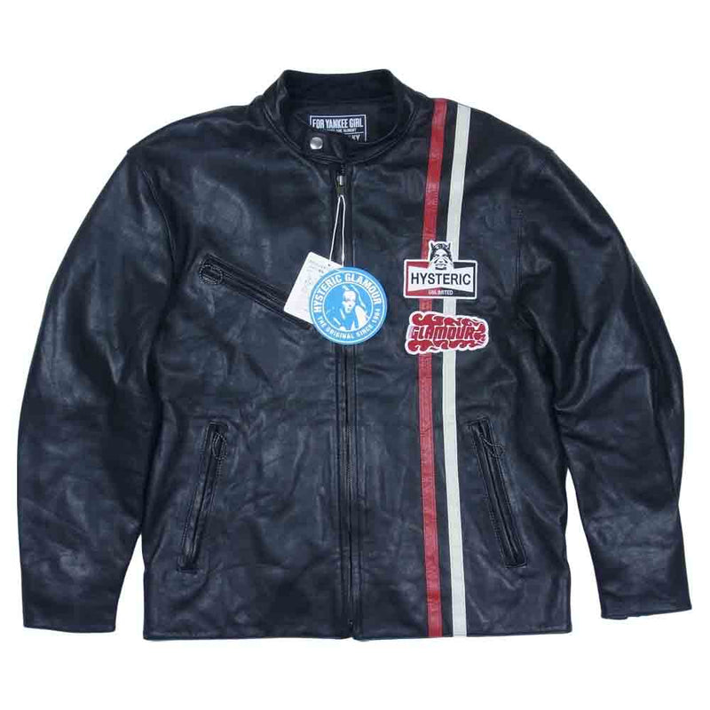 新品 Hysteric Glamour レザージャケット ライダースジャケット 売れ筋