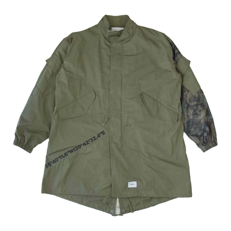 送料込WTAPS 20SS W51 JACKET.COTTON.WEATHER-