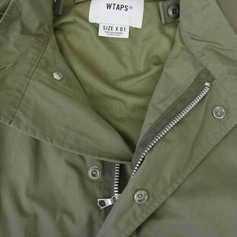 wtaps 20ss w51 jacket.cotton weather トップ 9310円引き