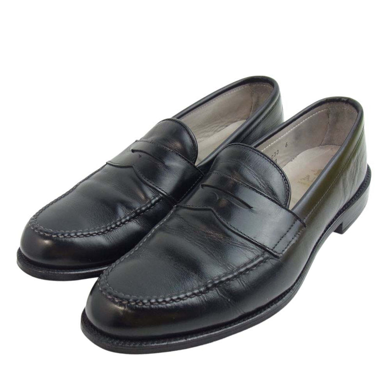 ALDEN オールデン 99267 CALF PENNY LOAFER カーフ ペニー ローファー ブラック系 9 1/2【中古】