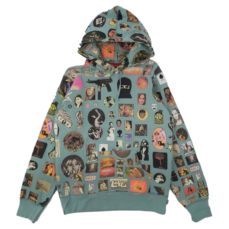 supreme thrills hooded シュプリーム sweatshirt