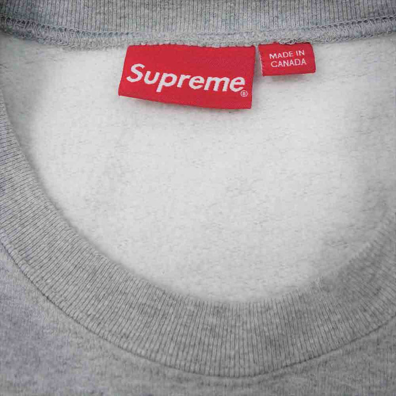 supreme cut logo crewneck S クルーネック box seven-health.com