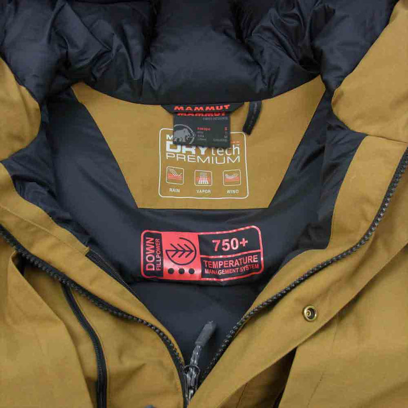 Mammut マムート 1010-22950 DRYtech Prime Down Coat ドライテック プライム ダウン コート ジャケット  TIMBER M【美品】【中古】