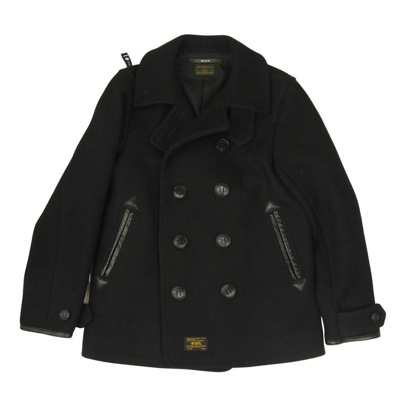 WTAPS ダブルタップス 13AW 132SPDT-JKM01S BLACK WATCH COAT.WOOL.MELTON ブラック系 1【中古】