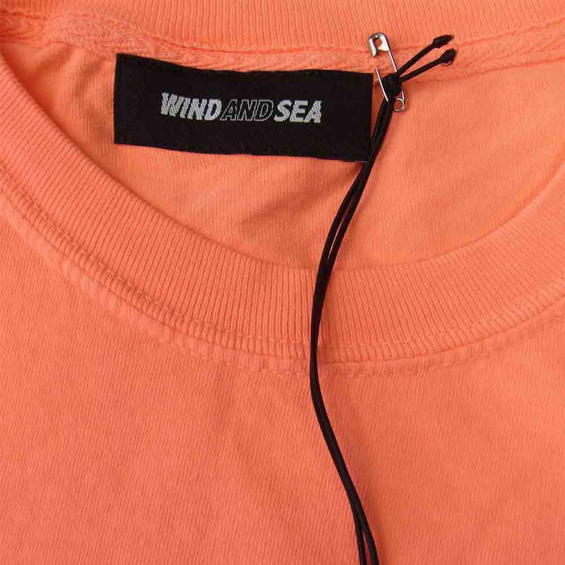 WIND AND SEA ウィンダンシー 20AW WDS-20A-CS-02 L/S T-SHIRT Pink
