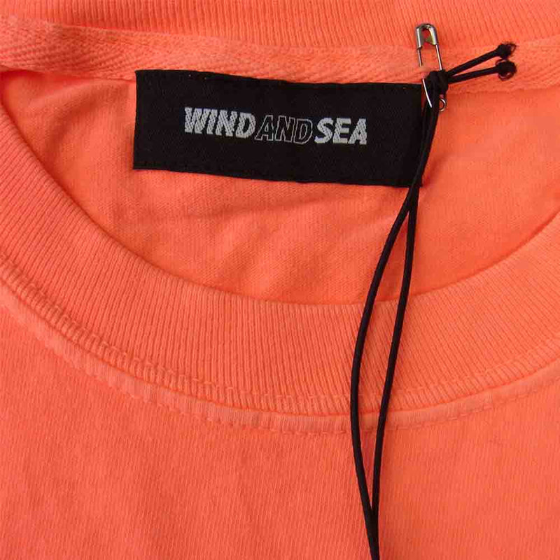 WIND AND SEA ウィンダンシー 20AW WDS-20A-CS-02 L/S T-SHIRT Pink